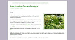 Desktop Screenshot of janeharriesgardens.co.uk